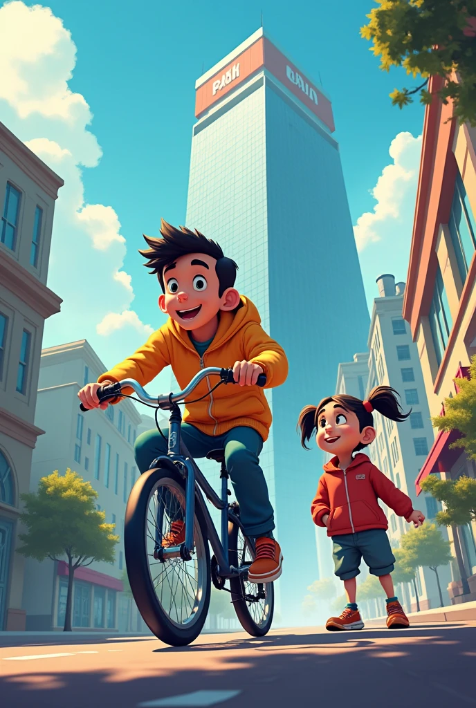 Manny and bike and theep and bank videos