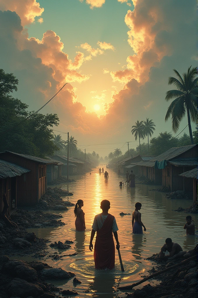 Bangladesh is in a lot of danger because of flood. Everyone should pray for Bangladesh