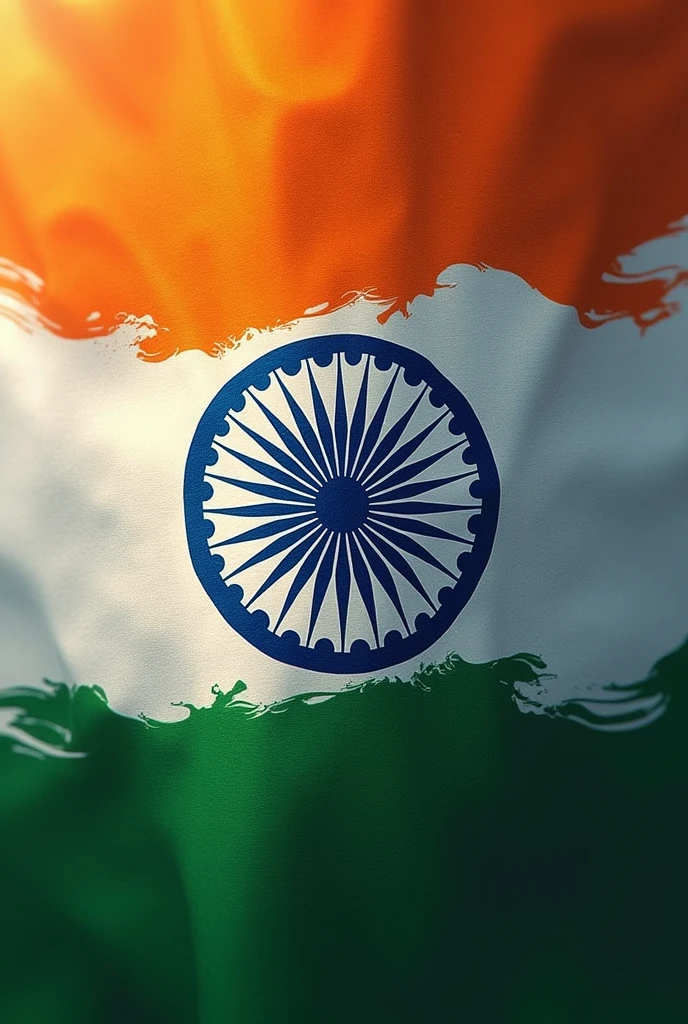 Mahendra name in Indian flag