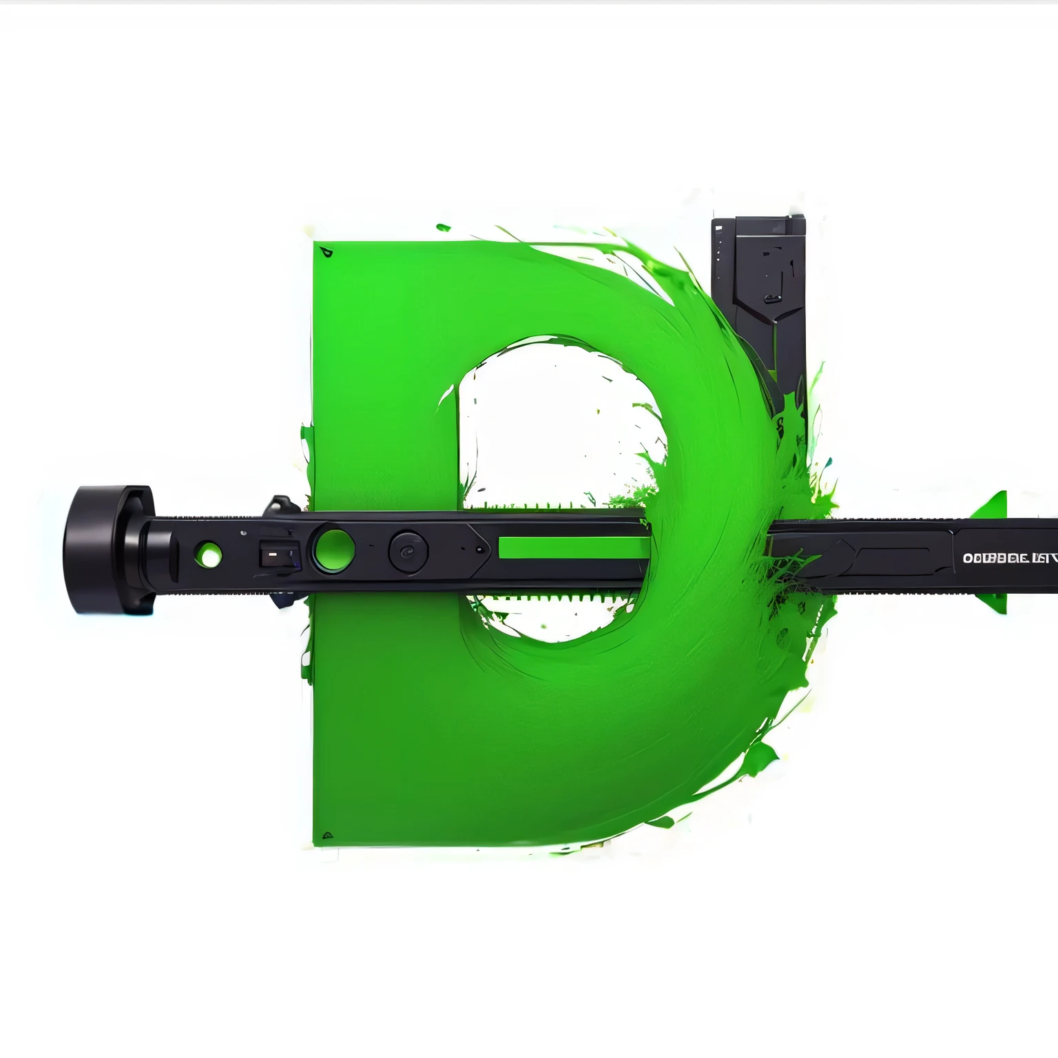 PUT A GREEN BACKGROUND ON IT