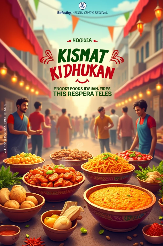 Food fest program poster
Program name കിസ്മത്ത് കി dhukan