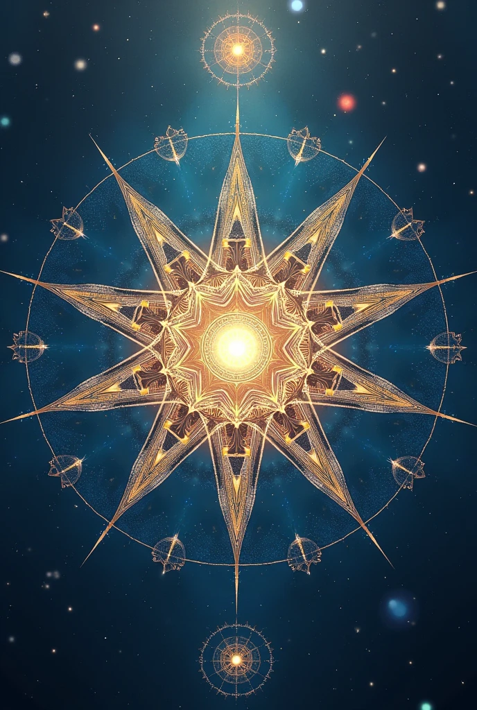 I need a 10-pointed mandala to draw