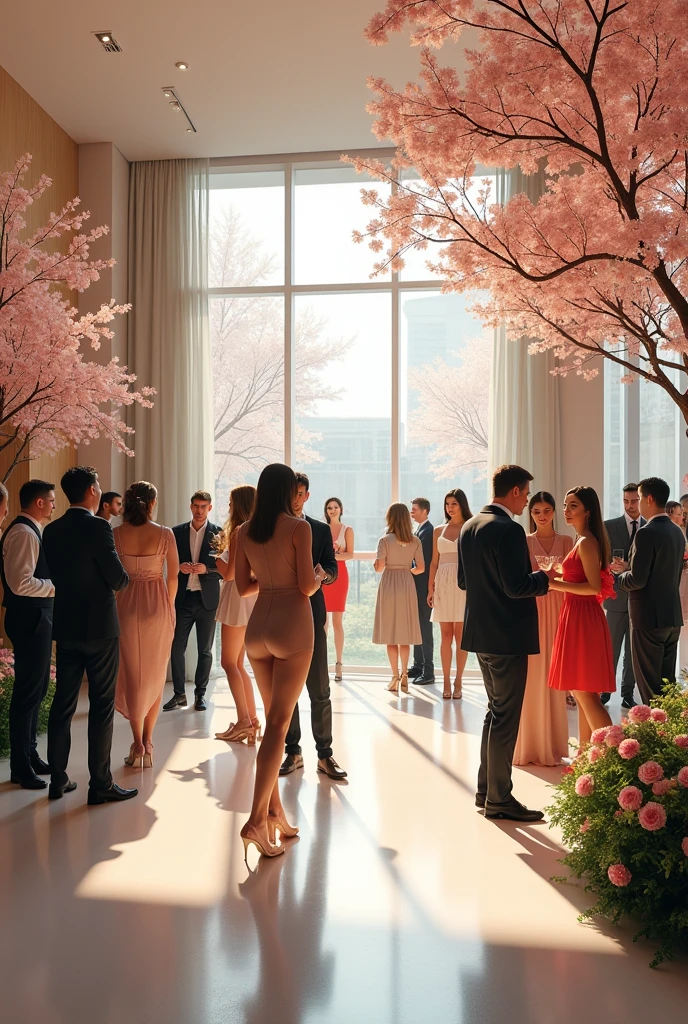 Invitation to the Spring Summer Store Collection Launch Cocktail Party
