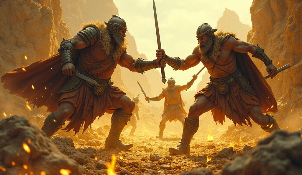 Conflict over gold, fight for gold