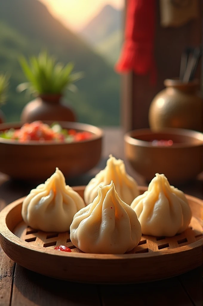 Authentic momo