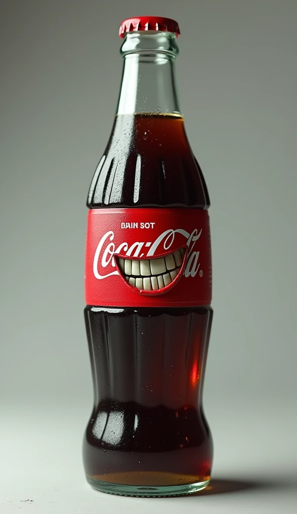 can coca cola is smiling, disingenuousness, cruel