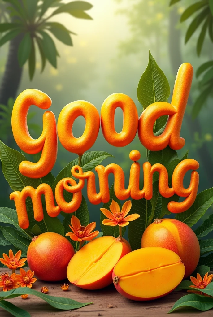 Mango se likha huaa good morning