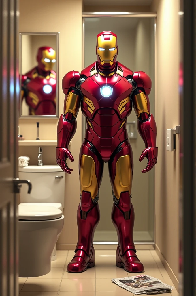 Iron Man toilet