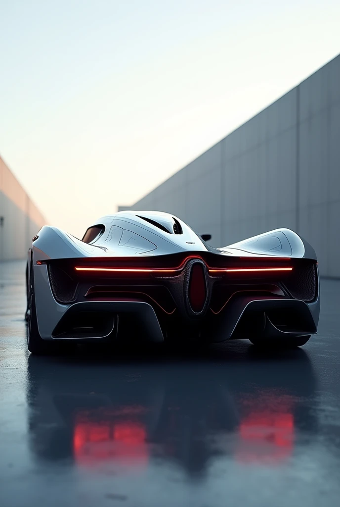 An incredible concept car from the rear