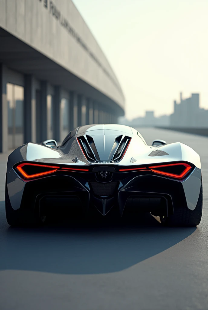 An incredible concept car from the rear