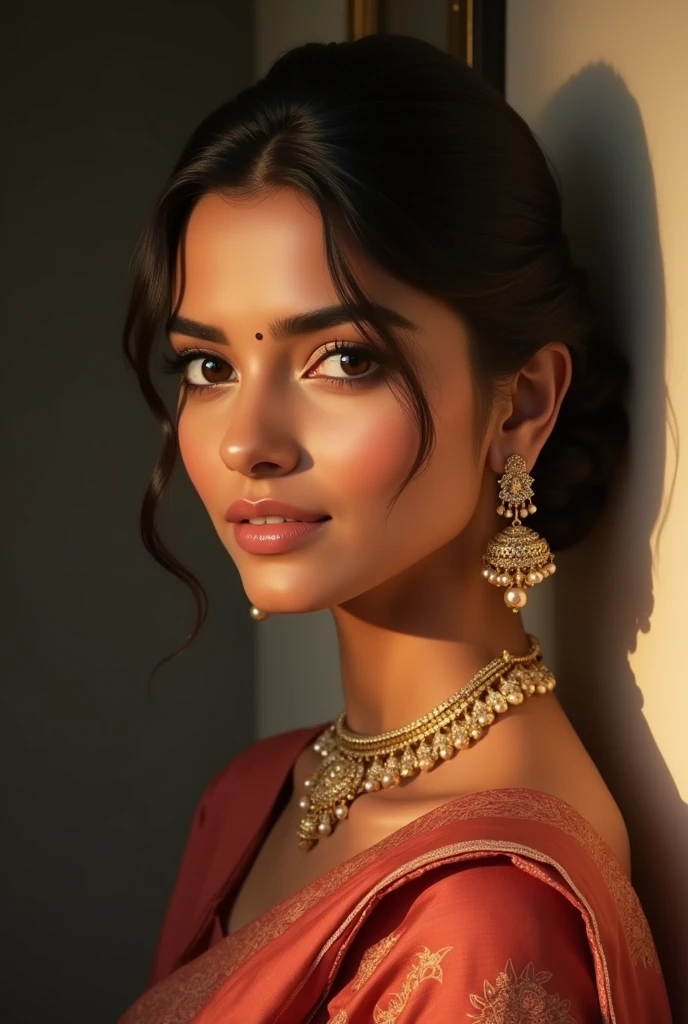 Beautiful bhabhi 
Indian necked  beautiful 