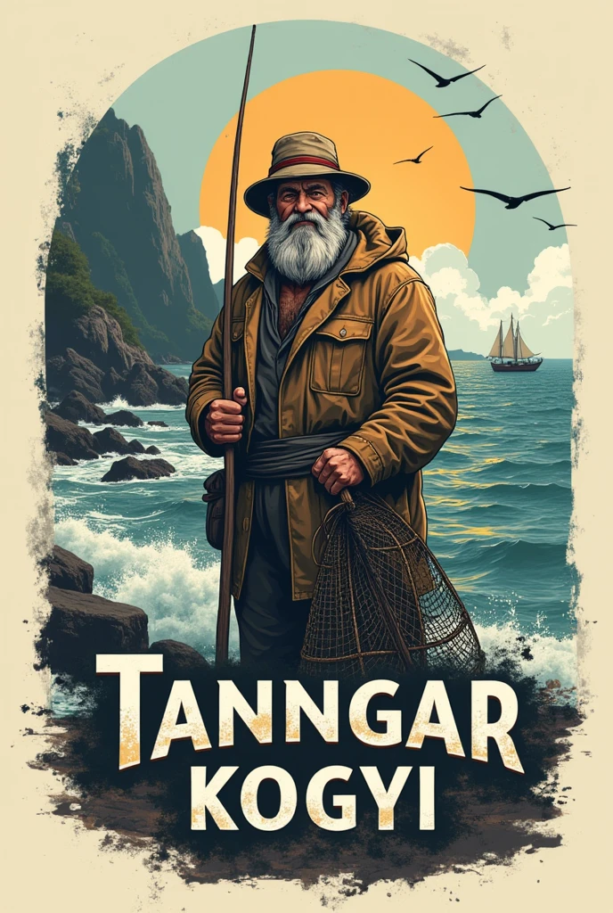 Fishing Logo with Tanngar KoGyi Name.