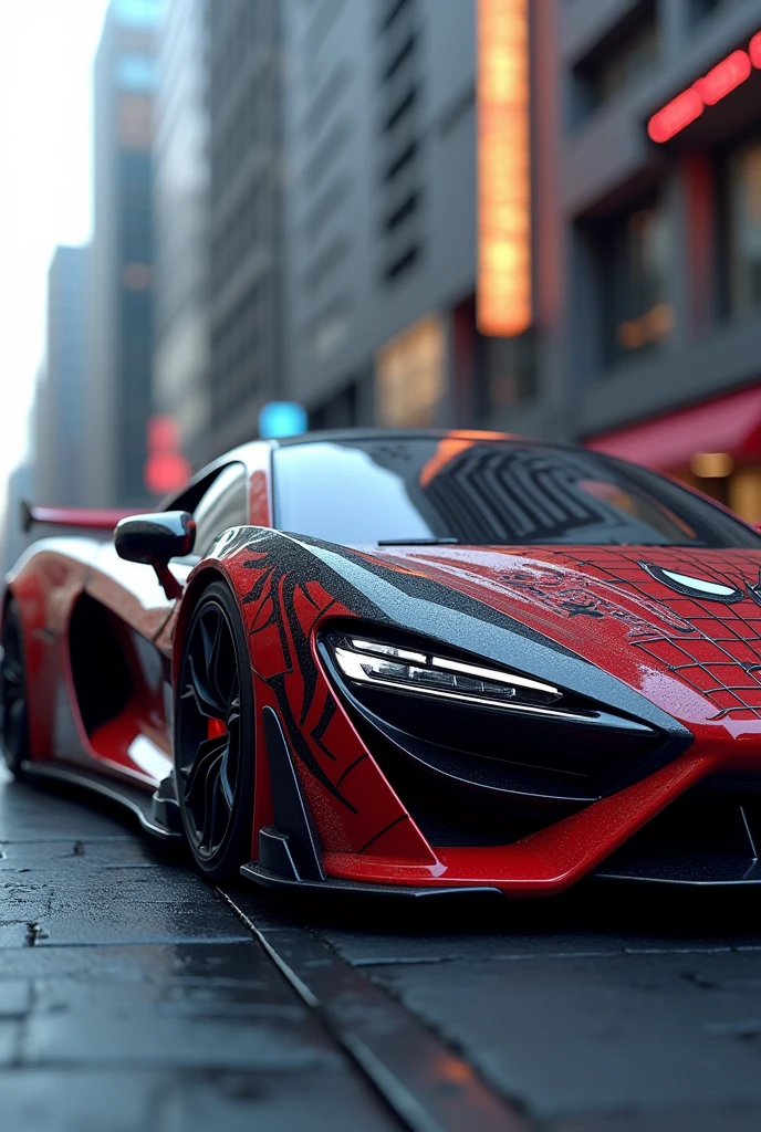 Ek car aur use per spider man tattoo