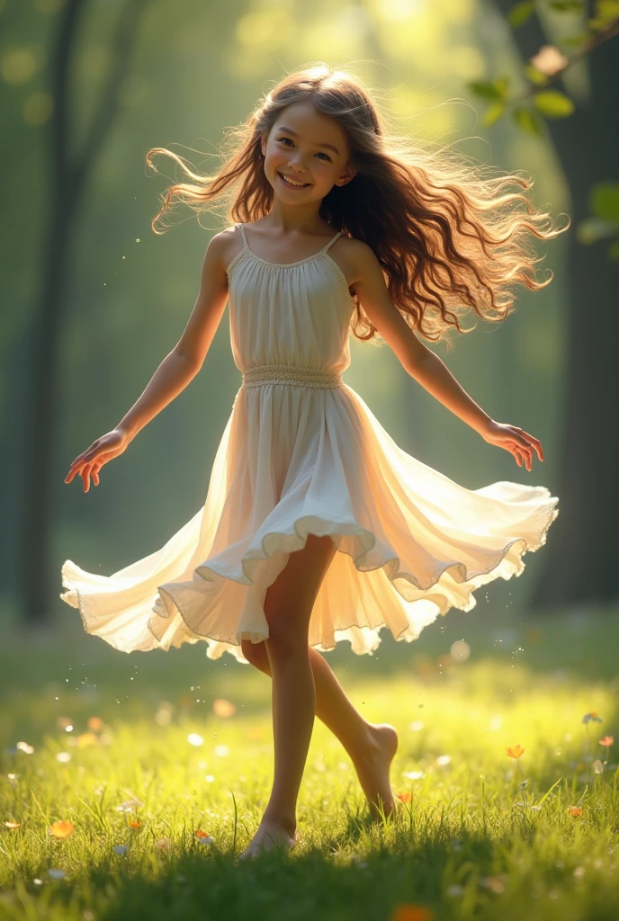 Dancing a girl


