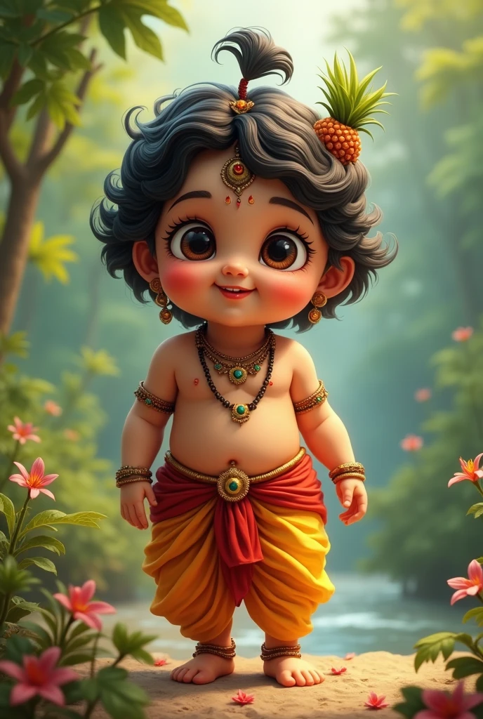 Baal little cute Krishna
