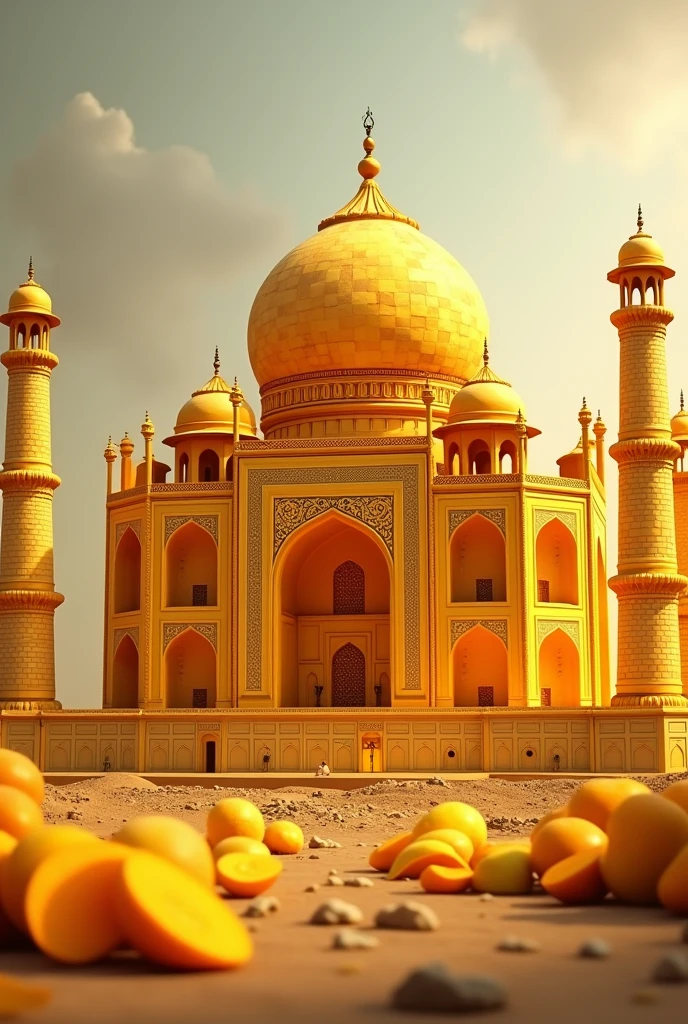 Mango se bna huaa tajmahal
