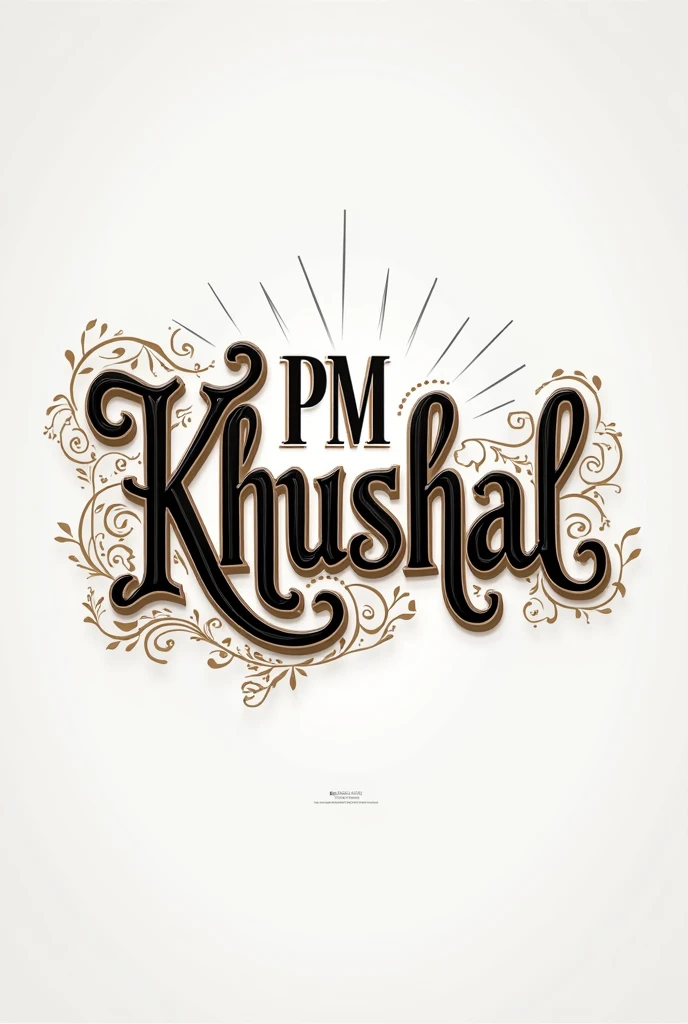 PM KHUSHAL Front LOGO FOR YOUTUBE with fancy front
