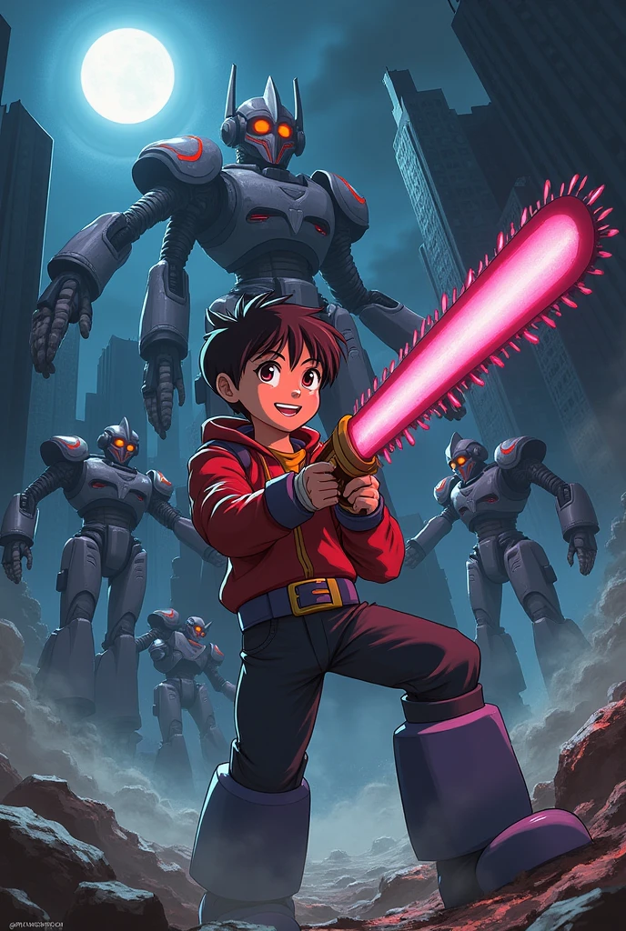 SaillorMoon,MegamanX3,Inspired,Own,Fan,Art,Not,A,CopyCat,Fighting,Deadly,Robots,Created,By,The,Professor,FanProject,Seven,Deadly,Robots,A,Hero,To,Destroy,Them,Male,Protagonist,From,The,Anime,Destroy,Them,Or,They,(((KillYou)))He,Uses,A,Lolipop,Chainsaw,Gun,Friendly,Look,But,Killer,Style,Boy,Kills,Seven,Robot,With,A,ChainsawGun,Hope,Is,Lost,For,Humanity,