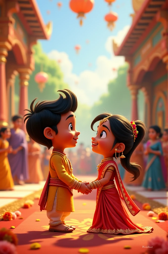 Bheem wedding to chutki