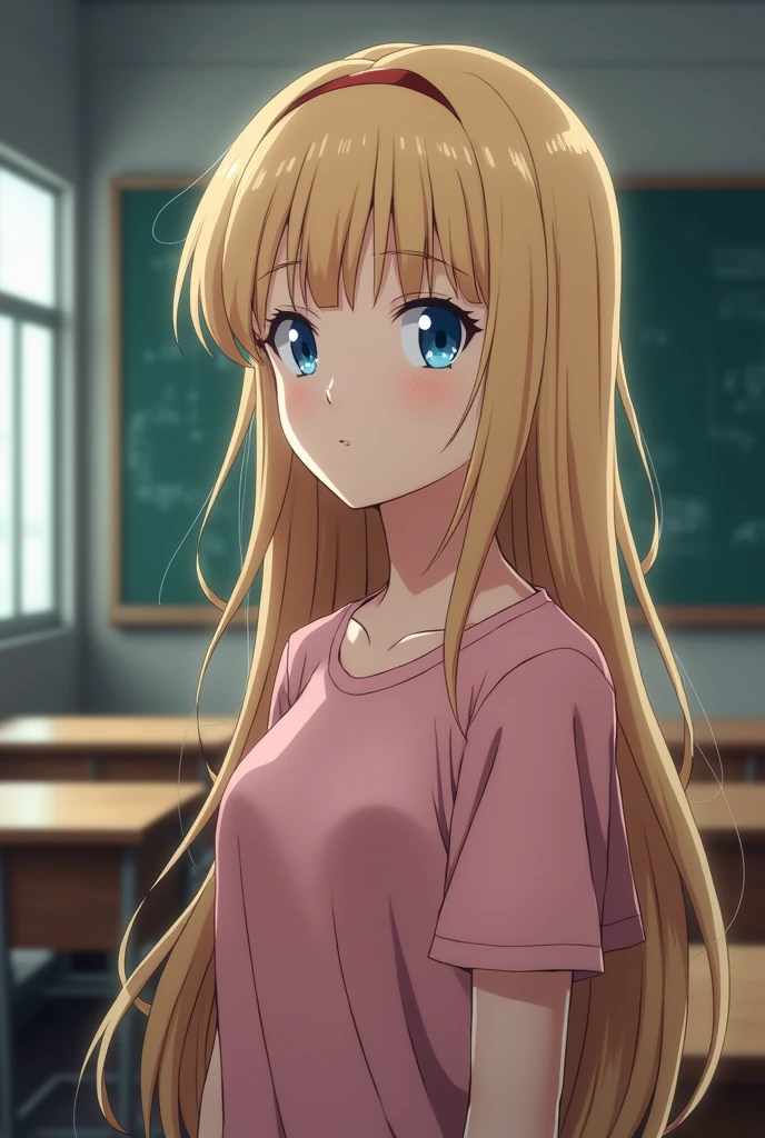Ino yamanaka, anime in realive from relism ,quality detail ,high photos ,realistic ,long hair ,beautiful face ,cute girl detailed ,resulusition HD ,photrait realive clothes , Turns every photo work art ,with long  hair and a pink shirt, she has a distant expression, semi realistic anime, in an anime style, semirealistic anime style, cutreal hair, in anime style, (blue eyes:1.3), ,realistic ultra high qualiti detail images HD Restoration ,Ai,filter ,super detail clothes ,eliminates  to enchance igamages quality ,[2/7 3.24 PM] Ci ACENK: (pp clothes), (realistic), girl standing, crying, classroom situation, glance at the audience.
[2/7 3.34 PM] Ci ACENK: RAW, Best quality, high resolution, work: 1.3), Young girl,  is shown realistically, beautiful, poses facing the audience's camer