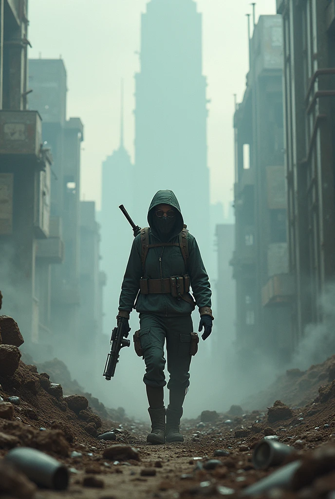 Create a random image about the movie maze runner 2049