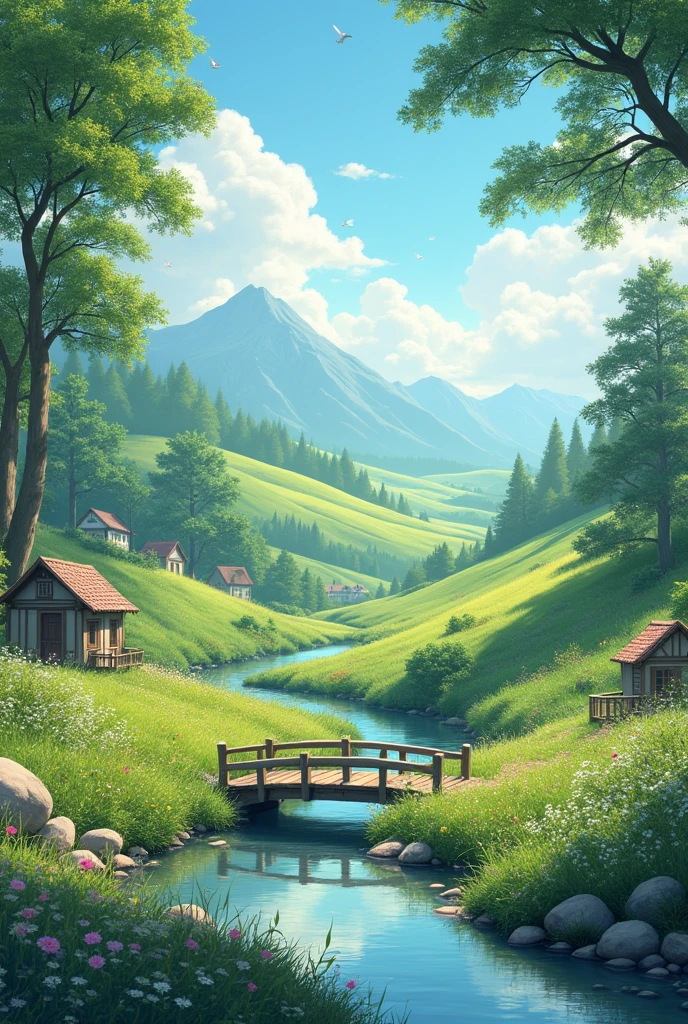 A peaceful and nostalgic place full of nature and calming