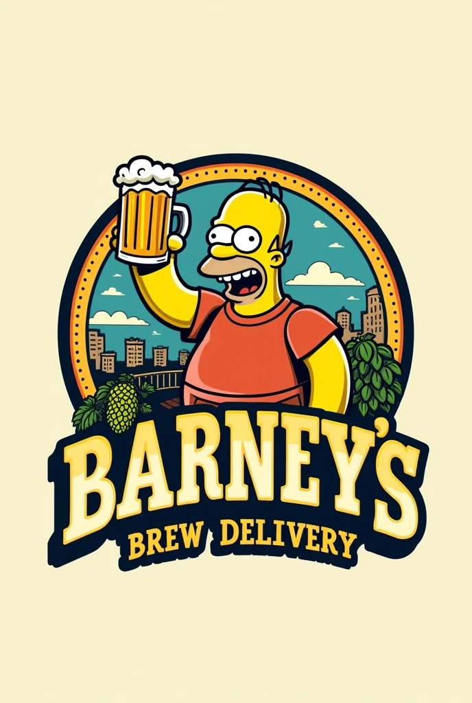 Use The Simpsons to Create a Name and Logo for a Beer Delivery Service