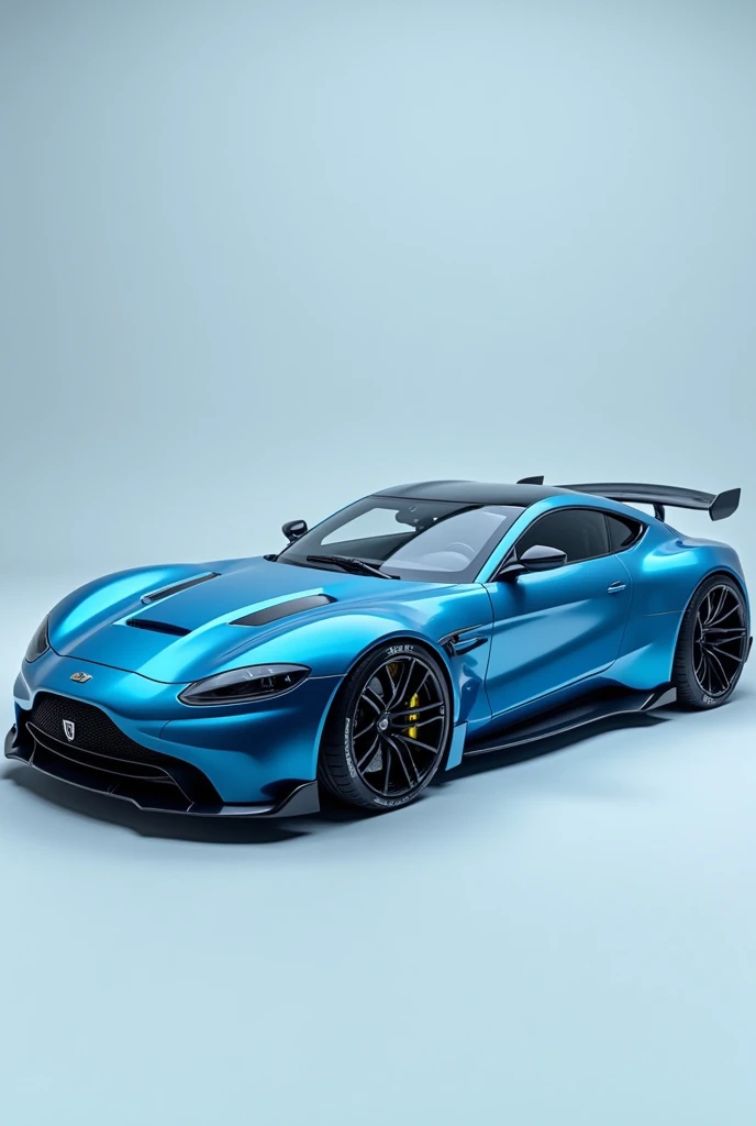 Crazy blue car fachero purete