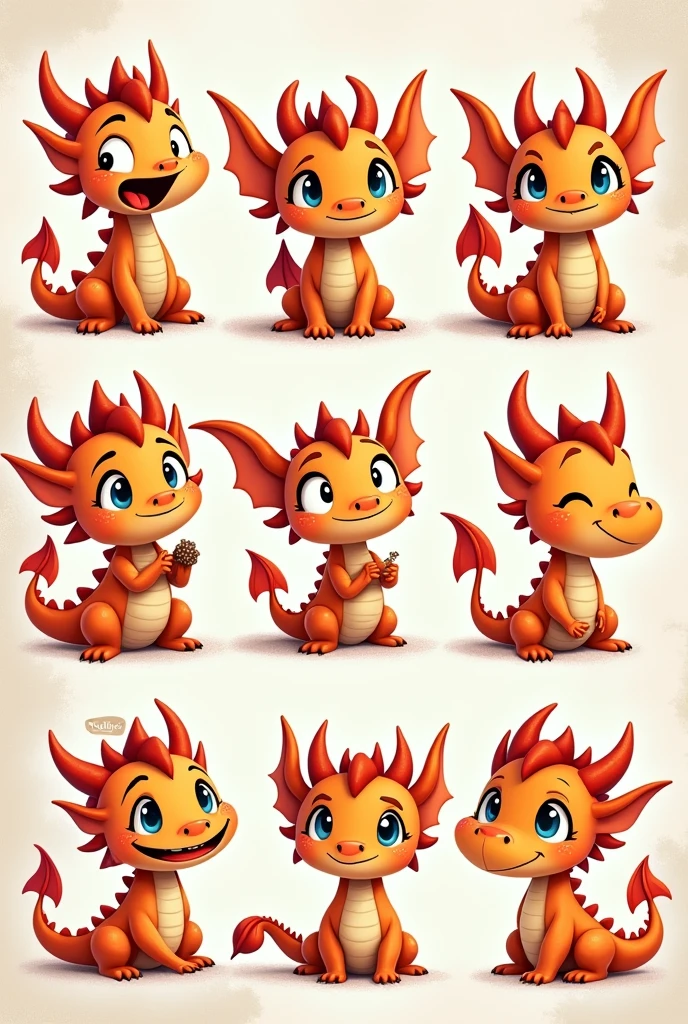
dragons twitch's emoticones different emotions