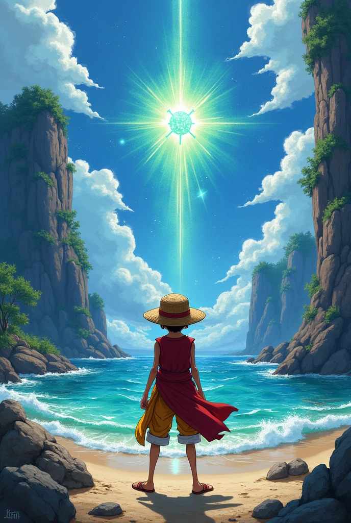 luffy menemukan one piece