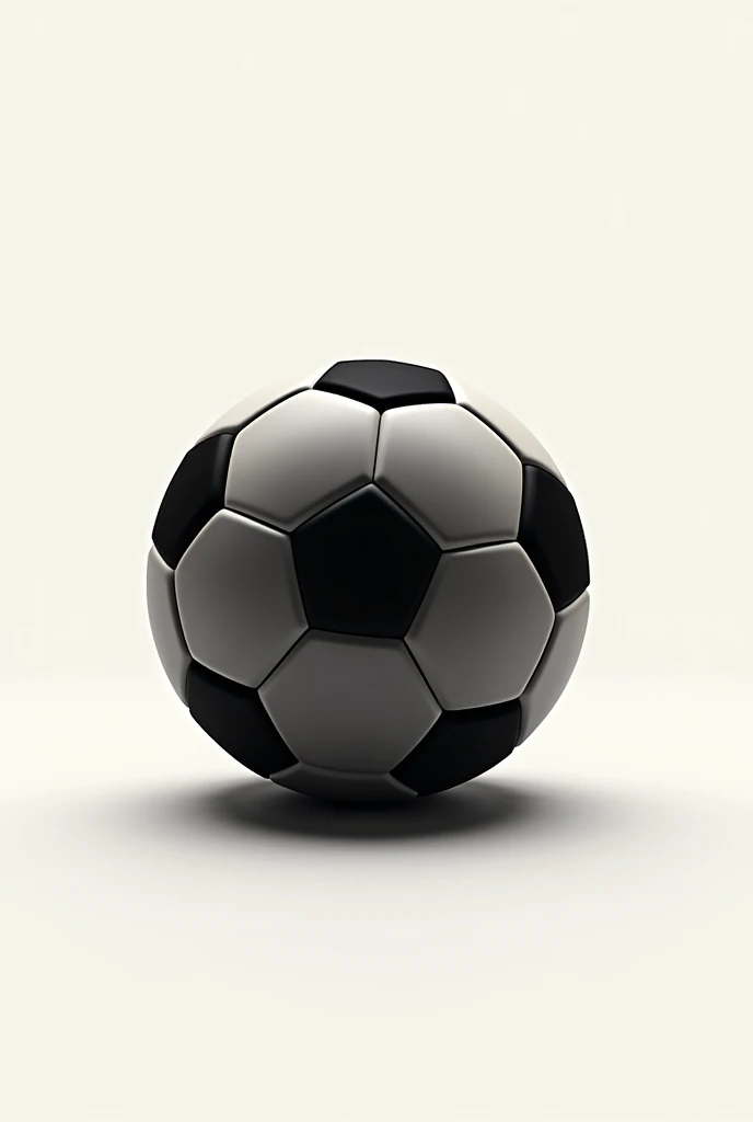 I want you to make me a silhouette of a soccer ball