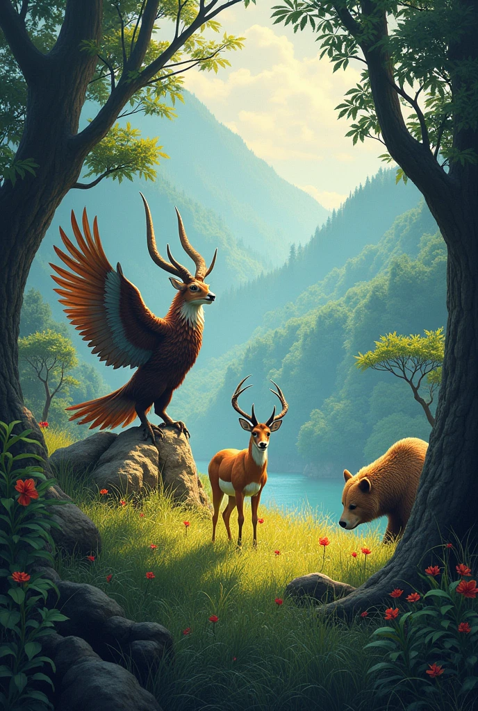 an art that represents the beauty of wildlife