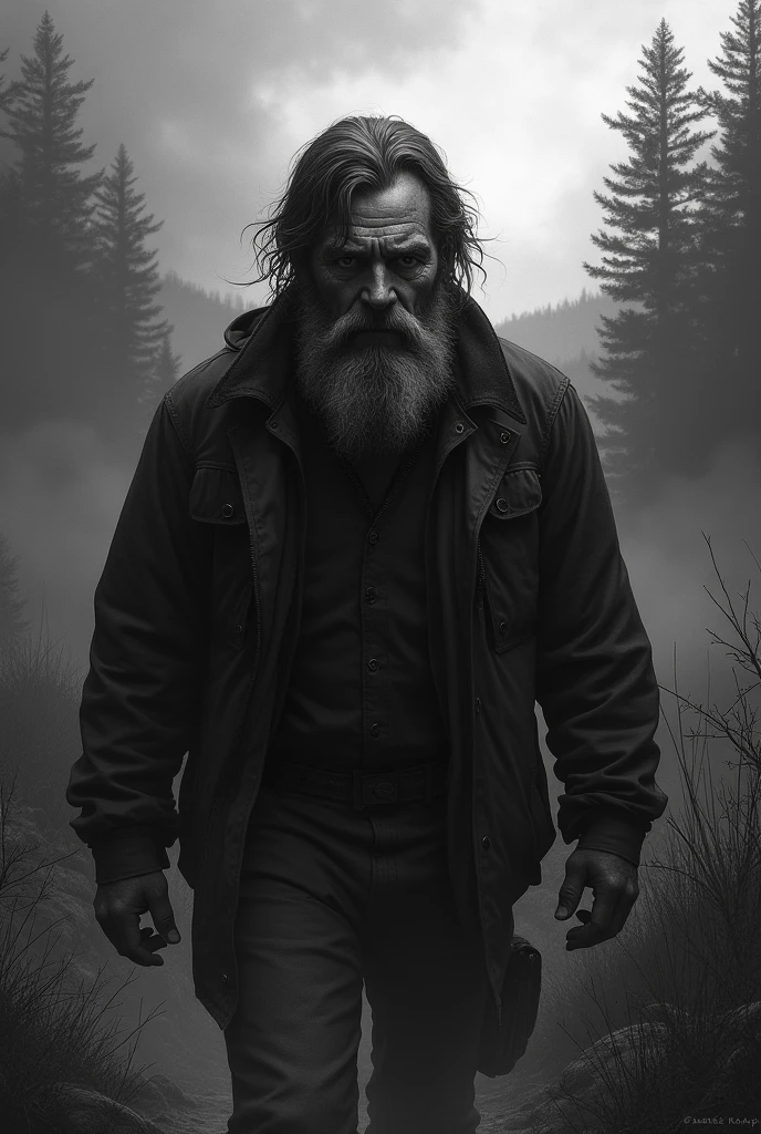 You can generate an image to print in black and white with realistic images of what you understand by "deliverance"