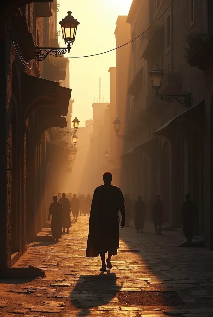 A man walking alone shadow
In 100 bc
