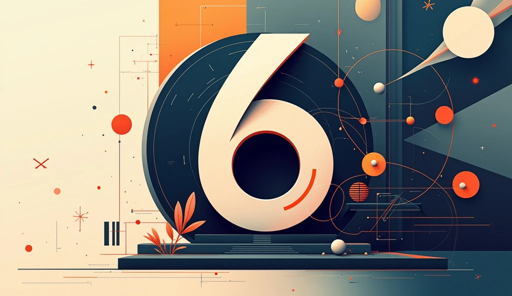 Six in math