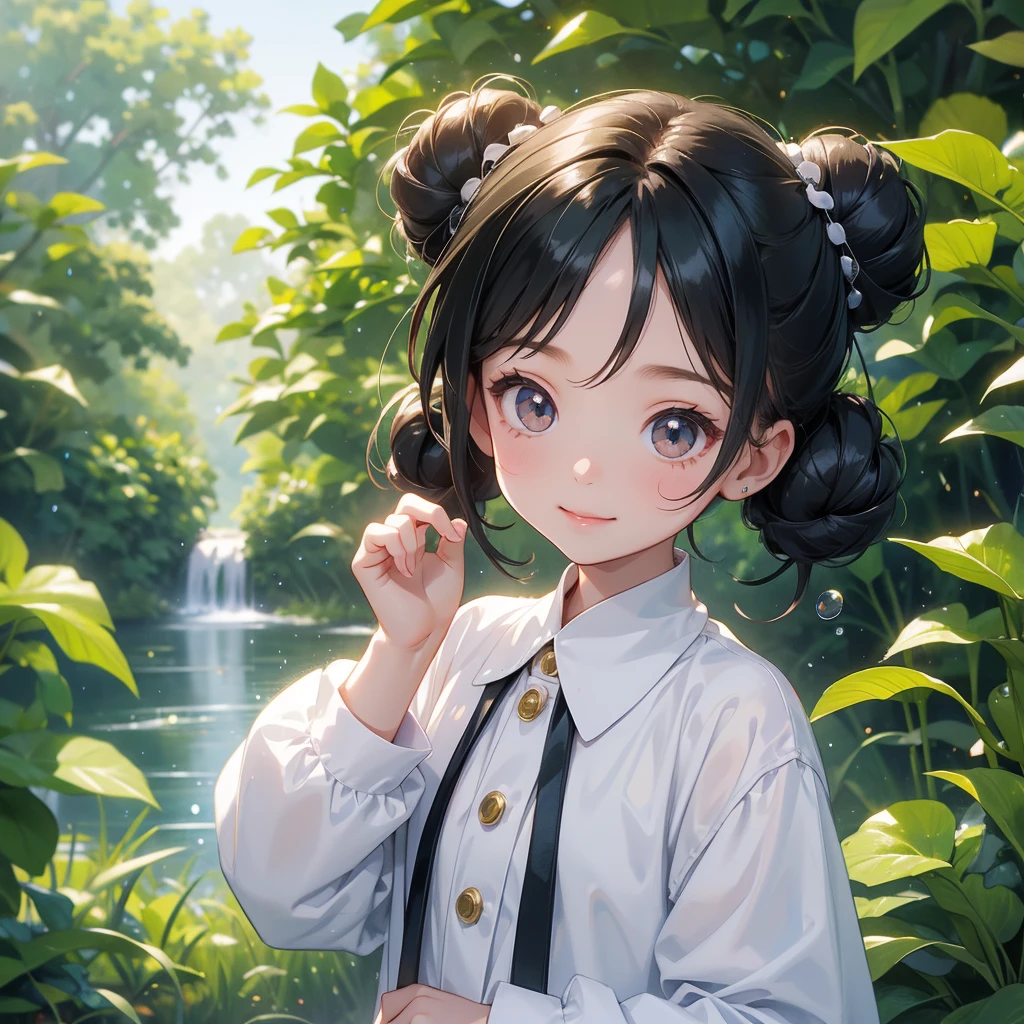 (((1 toddler:1.4))), (baby face), (round face), (little chest), (long hair:1.2, big forhead:1.2), (straight cut bangs:1.2), (brown hair), shiny hair, hairgrip, curled eyelashes:0.6,(beautiful big eyes:1.3), intricate eyes,beautiful detailed eyes,symmetrical eyes,big eyes:1.5,(apricot eyes:1.2), extremely detailed cute anime face, clear pale blush, dark brown skin, solo,🦄,🌈,kawaii, Prayer, long loincloth, (navel) (wreath of flowers), Shaman tribal clothes,thong tribal,(((lustrous skin:1.5,tanned skin,bright skin: 1.5,skin tanned,shiny skin,very shiny skin,shiny body))),((nsfw)),(tribal clothes,style old Egypt),((little loli,chibi))),((small tiny body)),,((((6 years old)))),((flat chest)),
((wet clothes,intricate outfit:1.2,intricate clothes:1.2))
centered,scale to fit dimensions,Rule of thirds,
outdoors,overgrown,(overgrown background,glowing crystals,bioluminescent plant),scenery,extremely scenery,(((glowing crystals,bioluminescent plants))),(puddles everywhere,moss,moss on the background),clouds,lily pads,palms,reeds,(sunset, golden hour),
(Glossy Egyptian ornaments),highres,sharp focus,(ultra detailed,extremely detailed),(photorealistic artwork:1.37),(extremely detailed CG unity 8k wallpaper),(((vibrant colors,vibrant theme))),(intricate),(masterpiece),(best quality),artistic photography,(photography taken by sldr),(intricate background),perfect rendered face,perfect face details,realistic face,photo realistic,((intricate detail)),(((realism))),