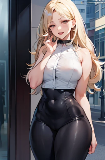 masterpiece, best quality, ultra-detailed, glistening shiny, glowing light, ray tracing, HDR, deph of field, (perfect face, detailed face, detailed eyes,perfect hands,perfect fingers), 8k,HD,ultra realistic face,ray tracing,perfect lighting,best quality, ultra-detailed, shiny eyes, (looking at viewer,open mouth smile:1.1), ((1girl)), (mature female:1.4), thicc,
1 girl,solo, upper body, (police uniform), (jail), closed eyes, laugh, (lattice), full body, huge cameltoe, police uniform