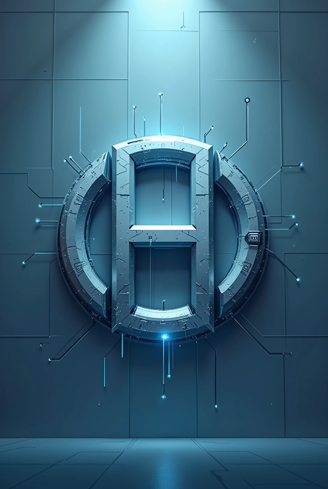 Hipoorfarmax logo type futuristic technological medicines