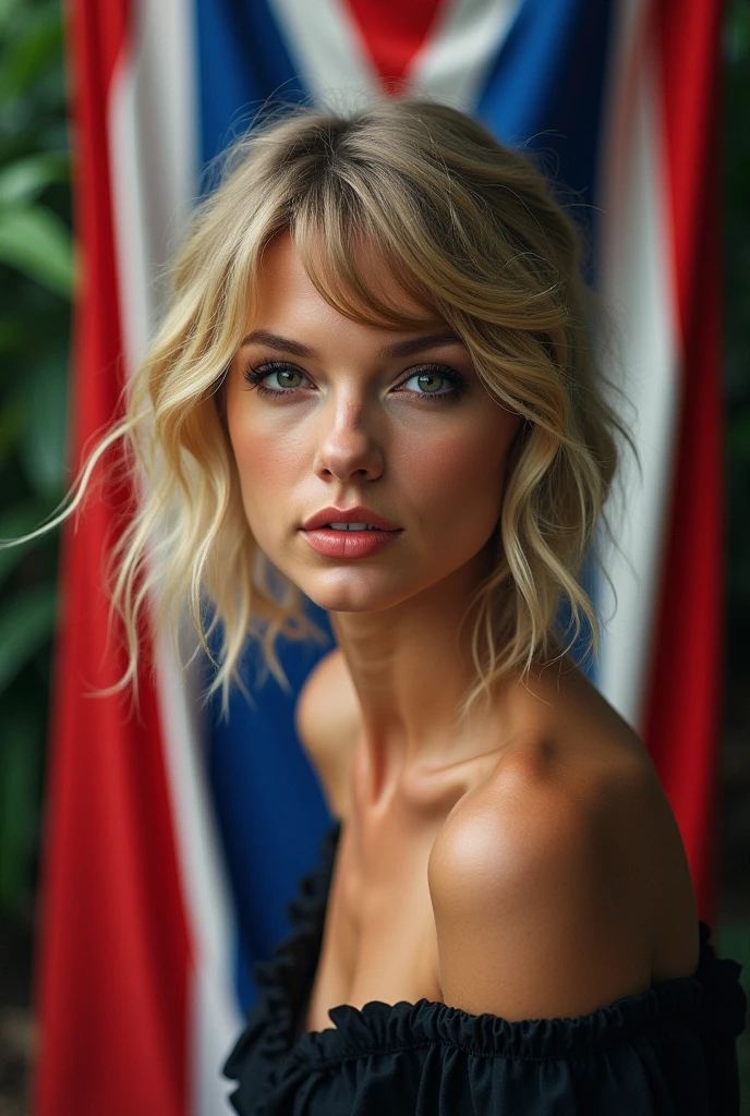 Taylor Swift y la bandera de Costa Rica