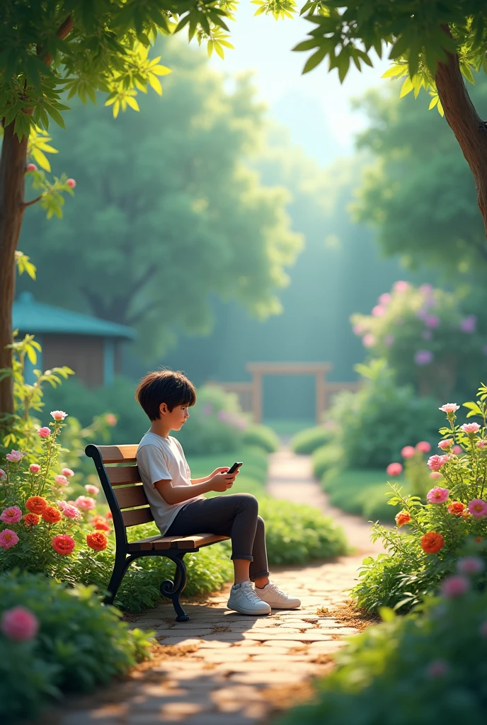 Create garden,one banch
Gamer , youtuber,
Play game in mobile up in banch (AI)