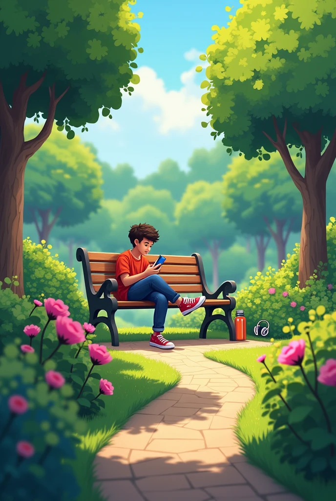 Create garden,one banch 
Gamer , youtuber,
Play game in mobile up in banch (AI)
Make it series 