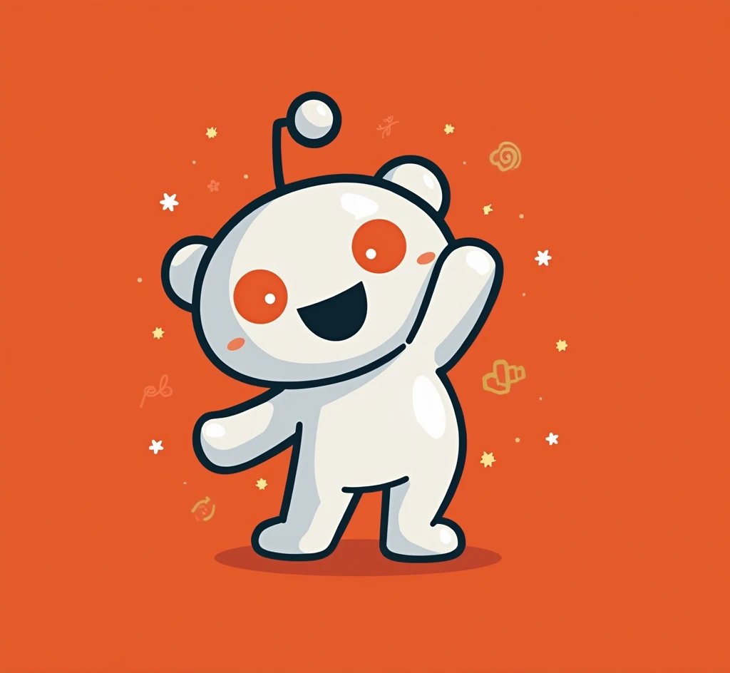 Cute Reddit character