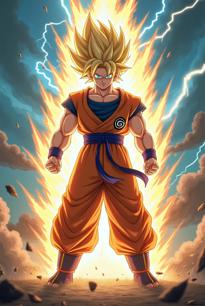 Goku and Naruto Fusion