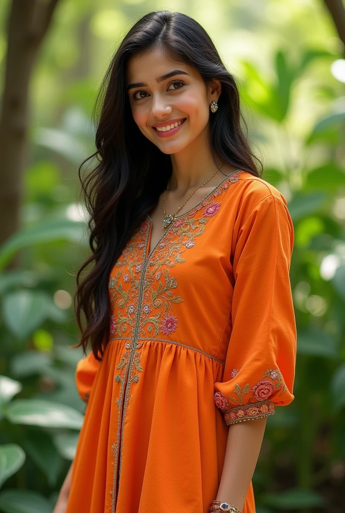 Pakistan girl wearing short dress