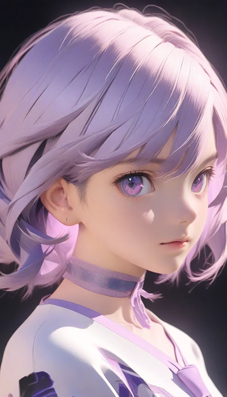 ((masterpiece, Highest quality)), ((Detailed CG integrated 8K people)), That Time I Got Reincarnated as a Slime, Characters, Fray, Red all-in-one swimsuit, Light purple hair, short hair, Bird wings growing, Jewels on the forehead, Facing forward,