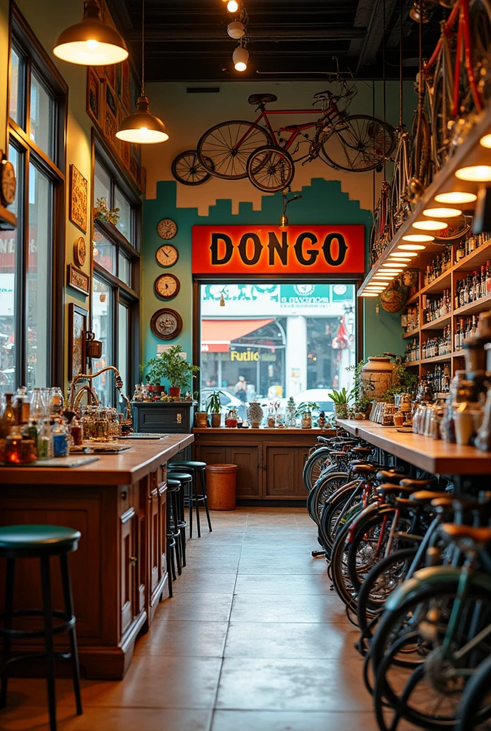 Bike shop called Dongo