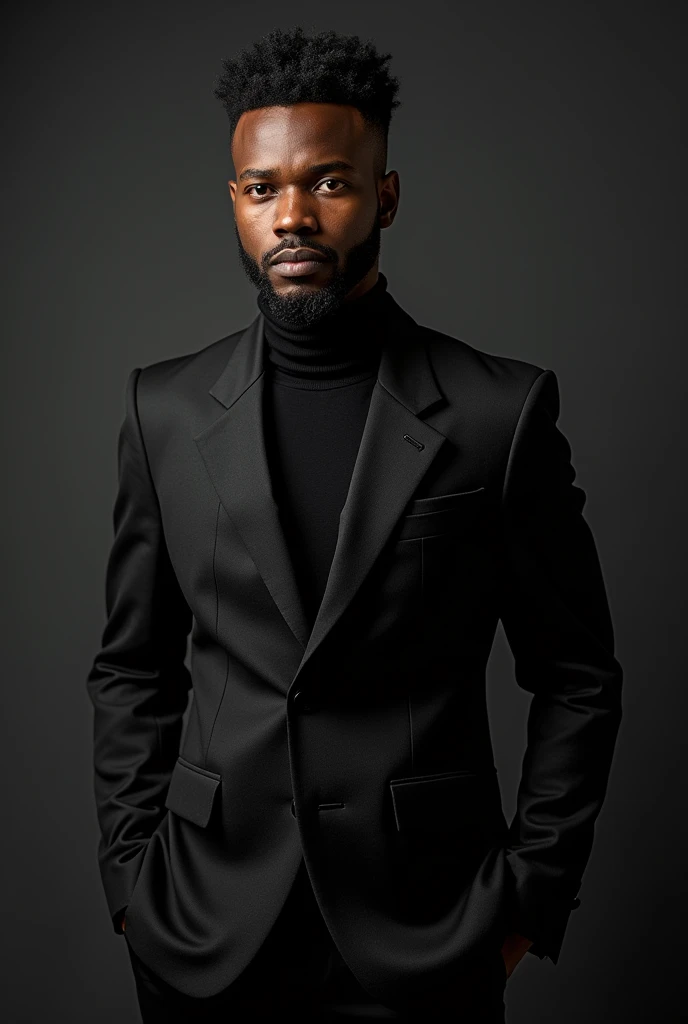 Make a book sideways On the cover of the book a chic black man Written chic black manual