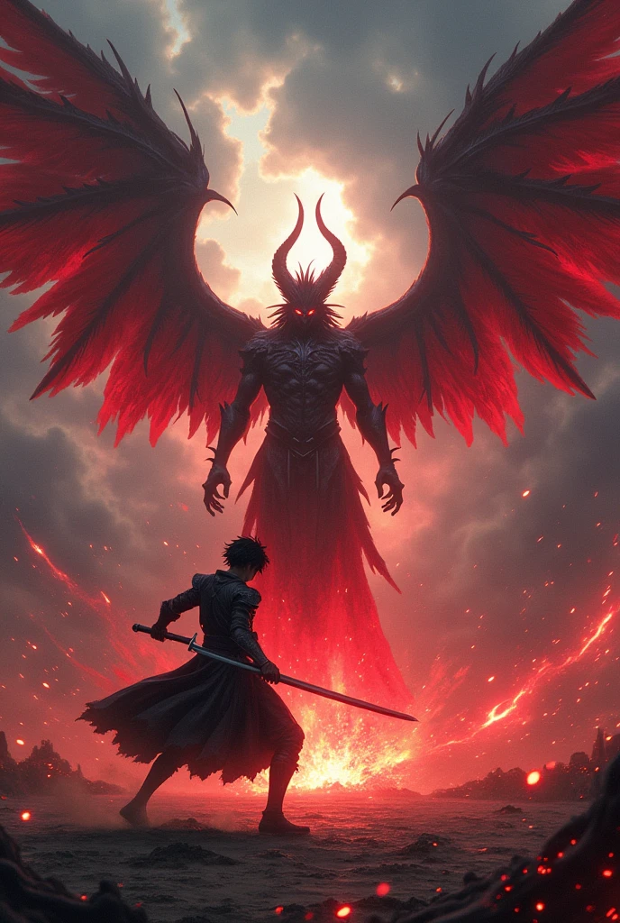 Lucifer vs tanjiro luta