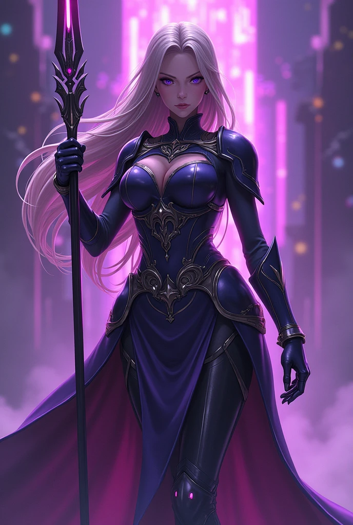 nsfw,Master piece,best quality,ultra-detailed,valkyrie,(1 girl),beautiful girl,panty shot,cameltoe,garter belt,seductive young woman,beautiful breasts,full body,standing,armored dress, (blonde single braid),big blue glowing eyes, (beautiful detailed eyes), cute,cool,pale skin,lips, (holding ornate longsword),(white side-tie panties),fantasy cathedral,(embarrassed),(aroused),black collar,sweat,stand,open legs,Choker with chains,tentacle, sewer, tentacle controlMaster piece,best quality,ultra-detailed,valkyrie,(1 girl),beautiful girl,beautiful mature face, (cameltoe),garter belt,seductive young woman,female focus,beautiful breasts,full body,(perfect body),standing, ((purple cyber suit)),covered all over, (blonde single braid),big bright green eyes, glowing eyes, (beautiful detailed eyes), cute,cool,pale skin,lips, (holding ornate longsword),fantasy cathedral, seductive and confident smile,(aroused),black collar,sweat,stand,open legs,blending sci-fi and fantasy elements,(hair, realistic:1)