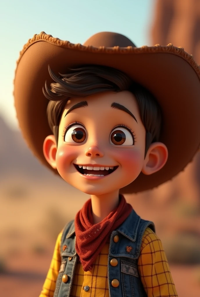 (masterpiece), {best quality},High detail,(ray tracing), (realistic:1.0), photorealistic,((1boy)), best smiling child, daytime,  , cowboy_shot, (big eyes)